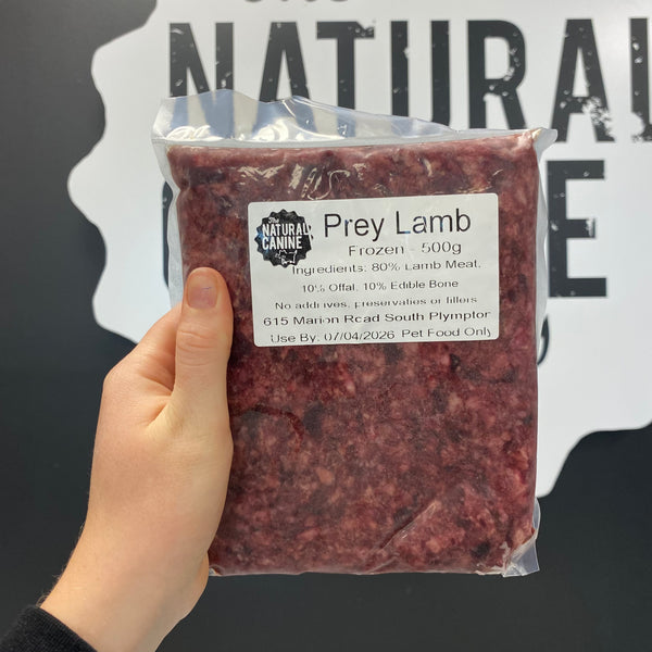 Prey Lamb Meal - 500G - Frozen - Grass Fed
