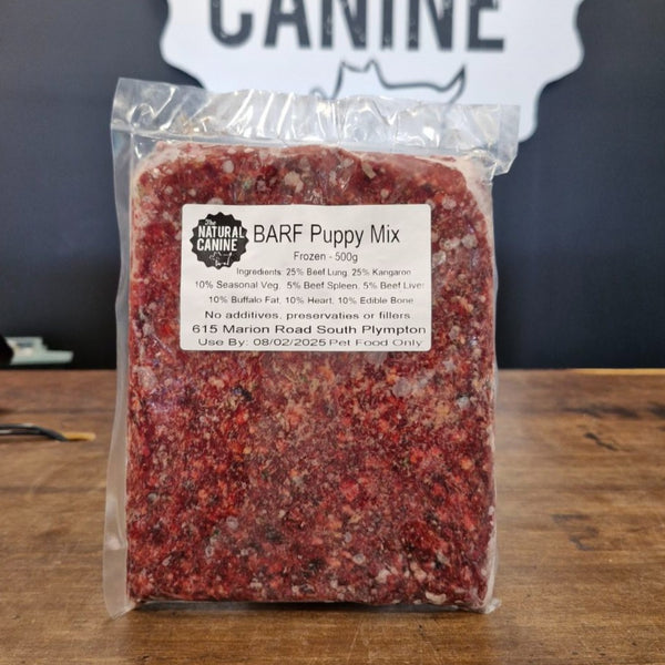 BARF Puppy Seasonal Meal - 500g - Frozen