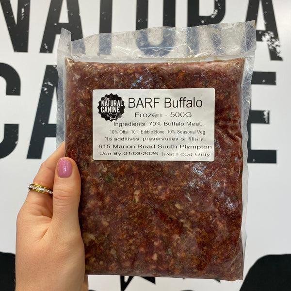 BARF Buffalo Meal - 500g - Frozen