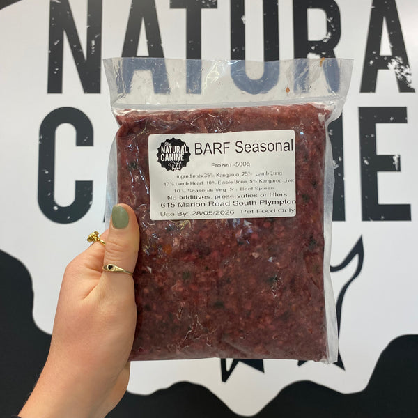BARF Seasonal Meal - 500G - Frozen