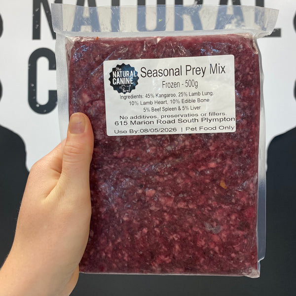 Prey Seasonal Meal - 500G - Frozen