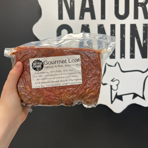 Gourmet Chicken and Atlantic Salmon Loaf - Cooked Loaf