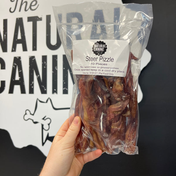 Dried Beef Pizzle (Bully Sticks)