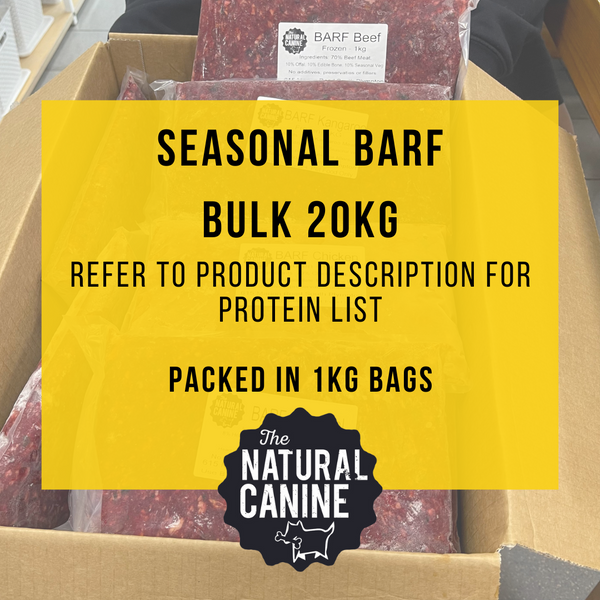 Bulk - Seasonal Mix - BARF Meal - 20KG