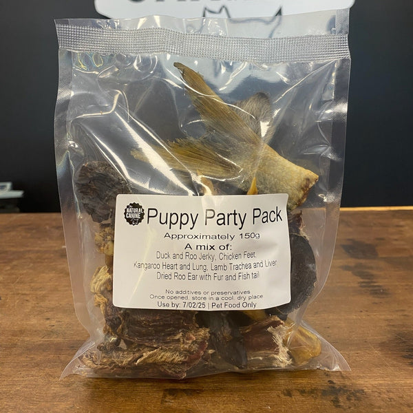 Puppy Party Pack - Dried Treats Mixed Pack
