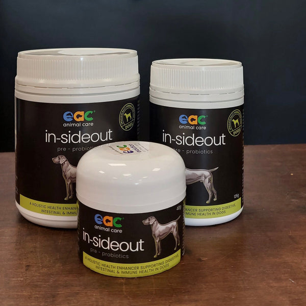 In-sideout Dog Formula - Pre & Probiotic Natural Nutraceutical Supplement For Dogs