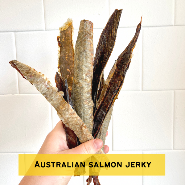 Dried Australian Salmon Strips - 150g
